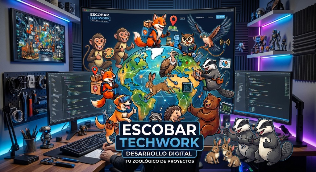 Logo Oficial Escobar Techwork
